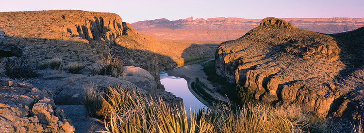 Río Big Bend Texas Lienzo