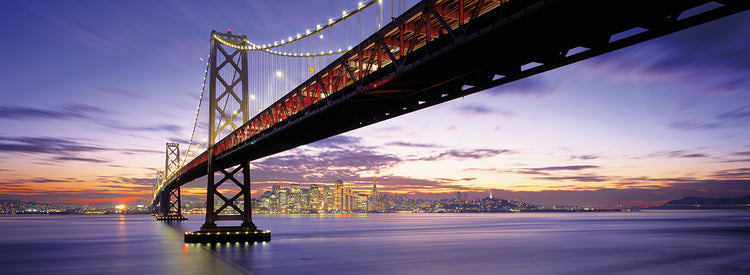 Twilight Bridge SF Bay