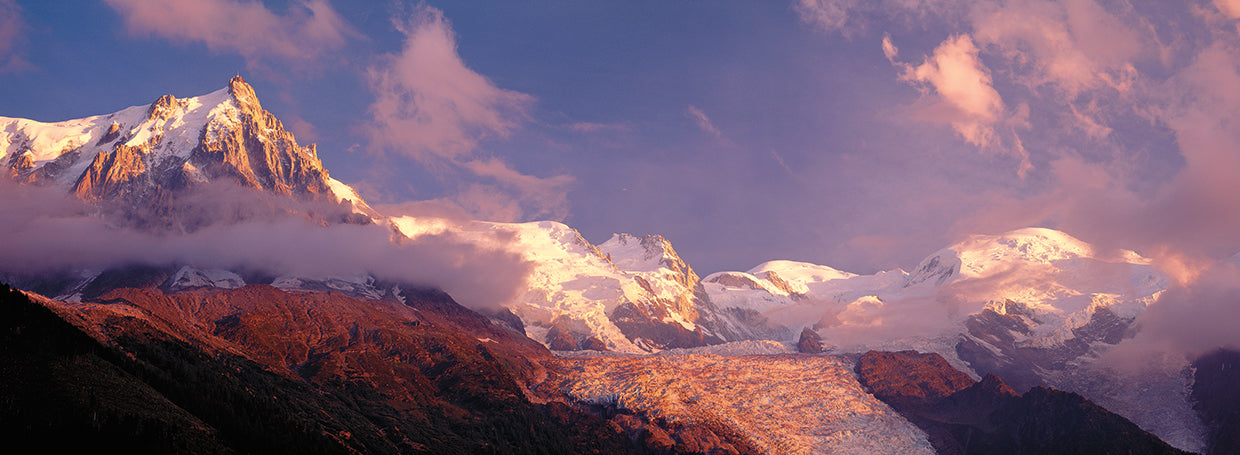 Vista alpina francesa Lienzo