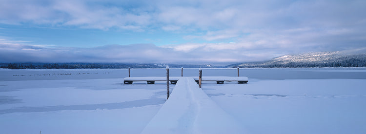 Muelle Nevado de Idaho Lienzo