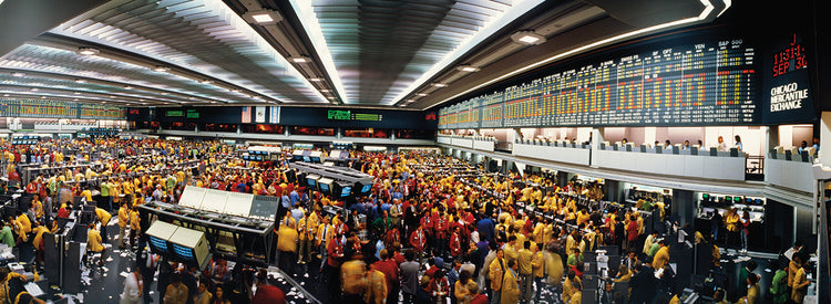 Mercado de valores de Chicago Lienzo