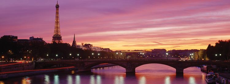 Eiffel Paris Bridge View