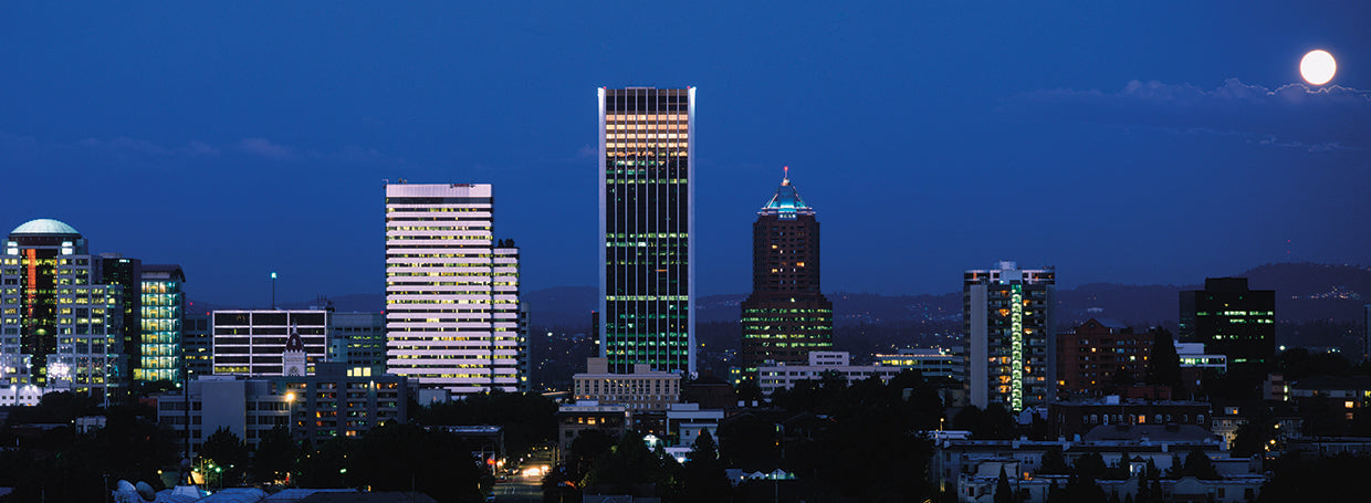 Luz de luna de Portland Lienzo