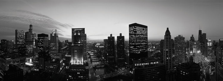 Noche jazzy chicago Lienzo