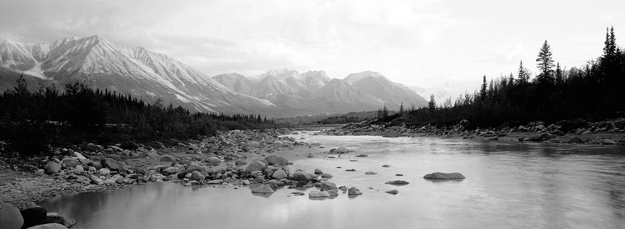 Río Kennicott Alaska Lienzo