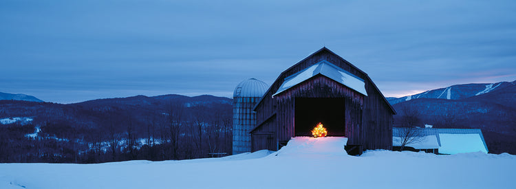 Winter Barn Vermont