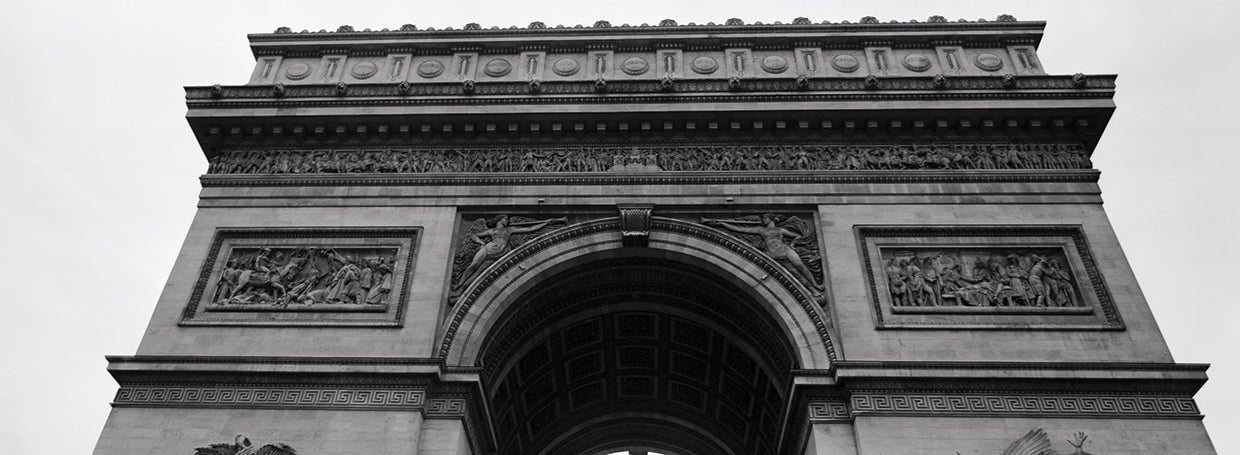 Ángulos del arco del triunfo Lienzo