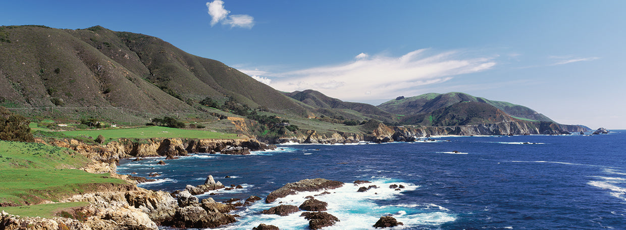 Belleza del Pacífico Big Sur Lienzo