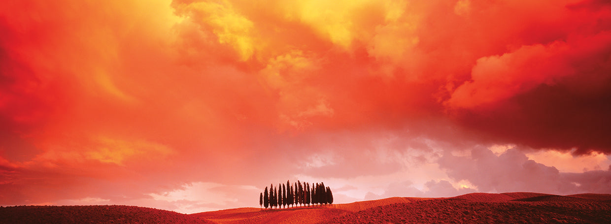 Romantic Tuscan Sunset