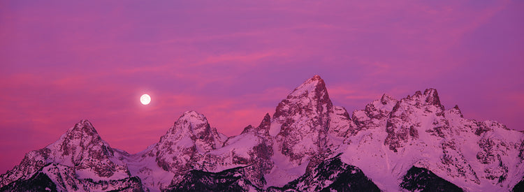 Paisaje lunar de Tetons Lienzo