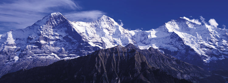 Picos de las montañas suizas Lienzo