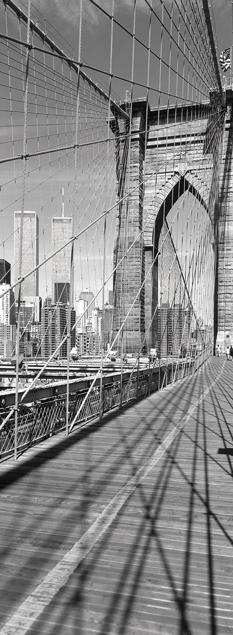 Zigzags del puente de Brooklyn Lienzo