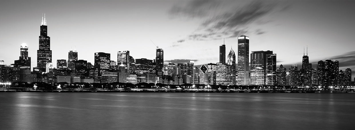 Horizonte del lago Chicago Lienzo