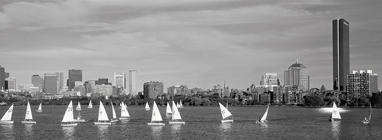 Navegar lejos boston Lienzo