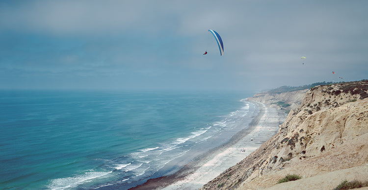 La Jolla CA Vuelo sin motor Lienzo