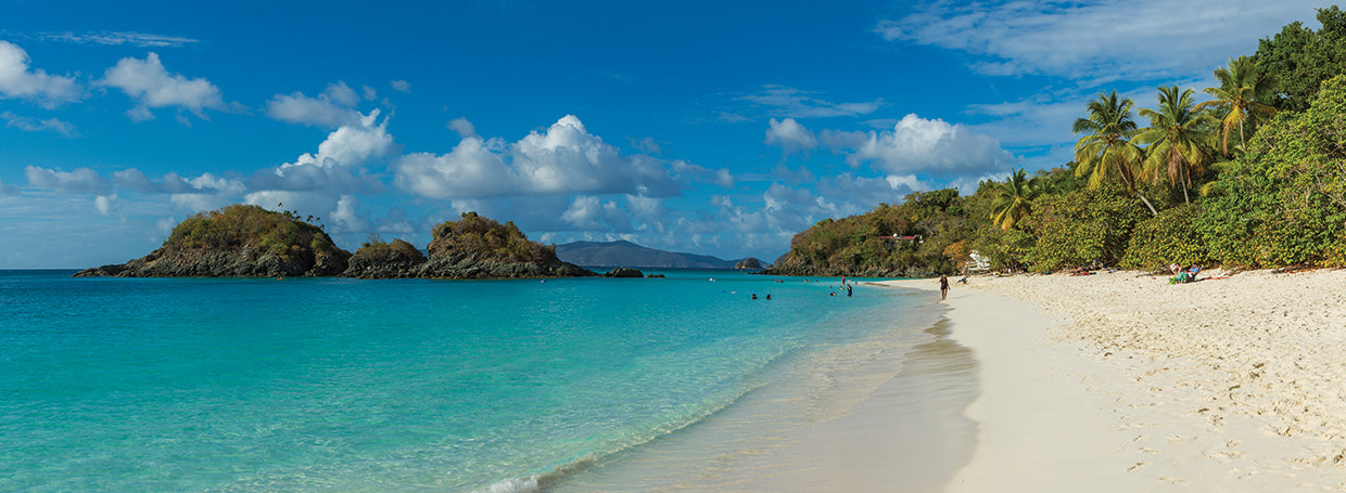 Trópicos de Trunk Bay Lienzo