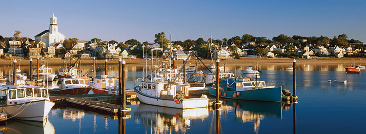 Colores del barco de Cape Cod Lienzo