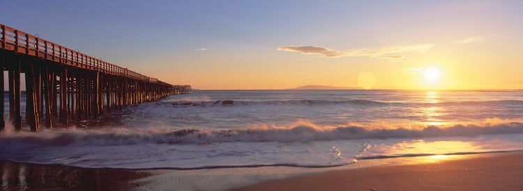 Puesta de sol de Ventura SoCal Lienzo