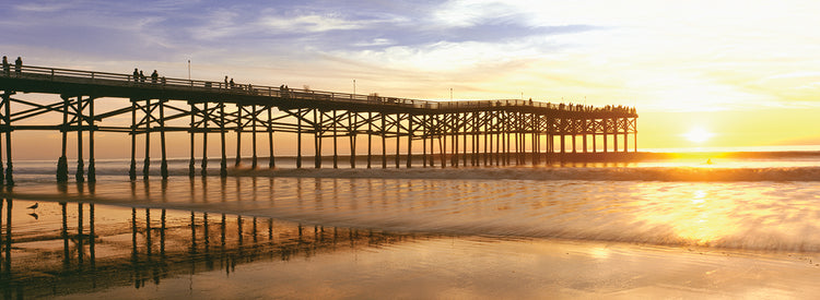 Crystal Pier Sunset