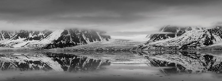 Glaciar brumoso noruega Lienzo