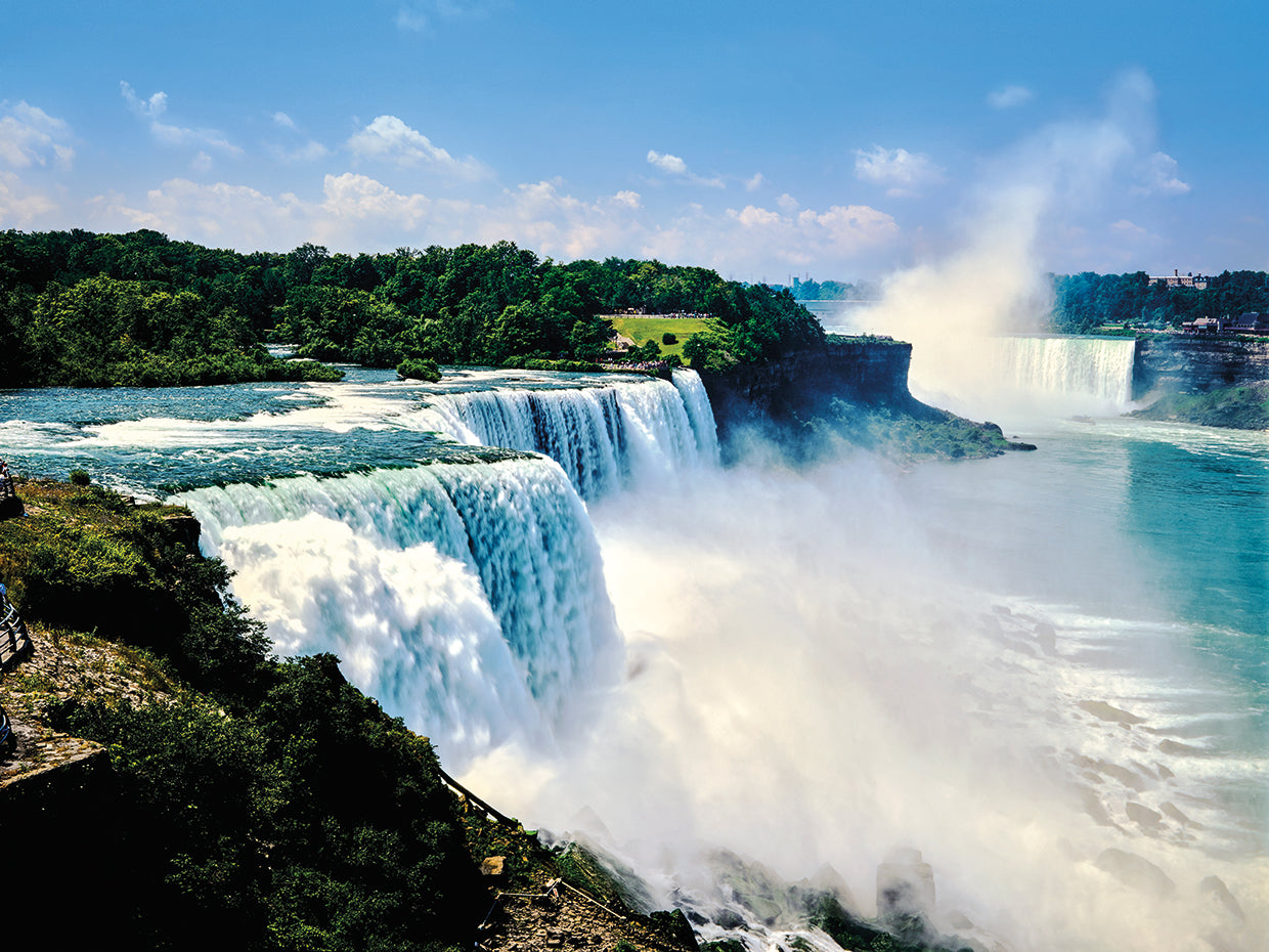 Cascada azul Niagra Lienzo