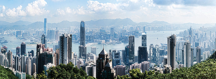 Elevaciones de Hong Kong Lienzo