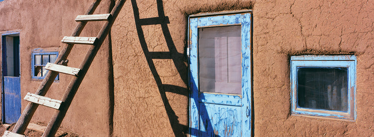 Escalera de Taos Pueblo Lienzo