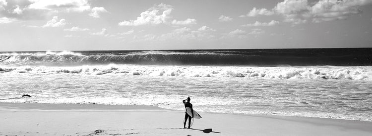 Playa de surfistas de la costa norte Lienzo