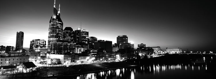 Horizonte del río Nashville Lienzo