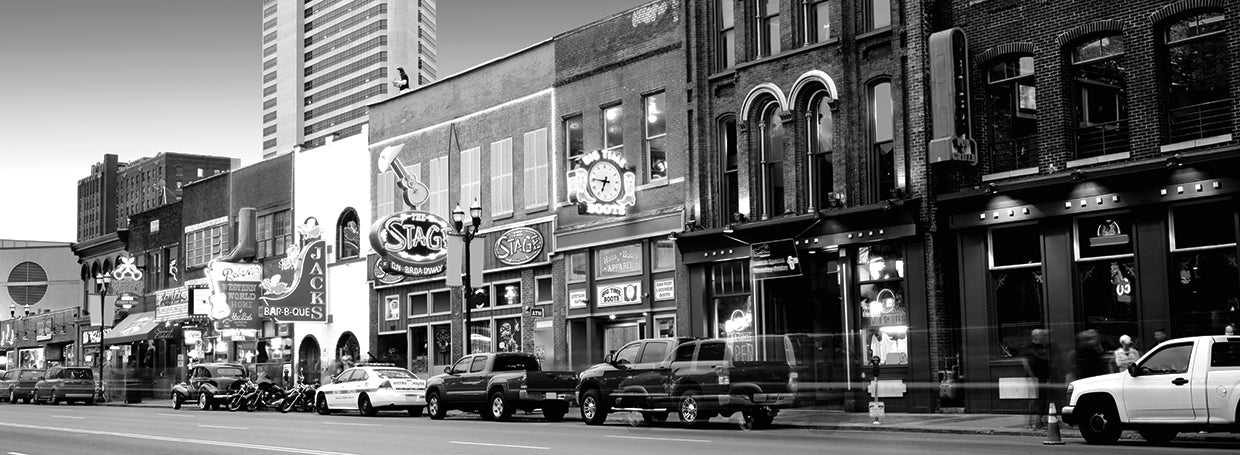 Vida nocturna de Nashville Lienzo