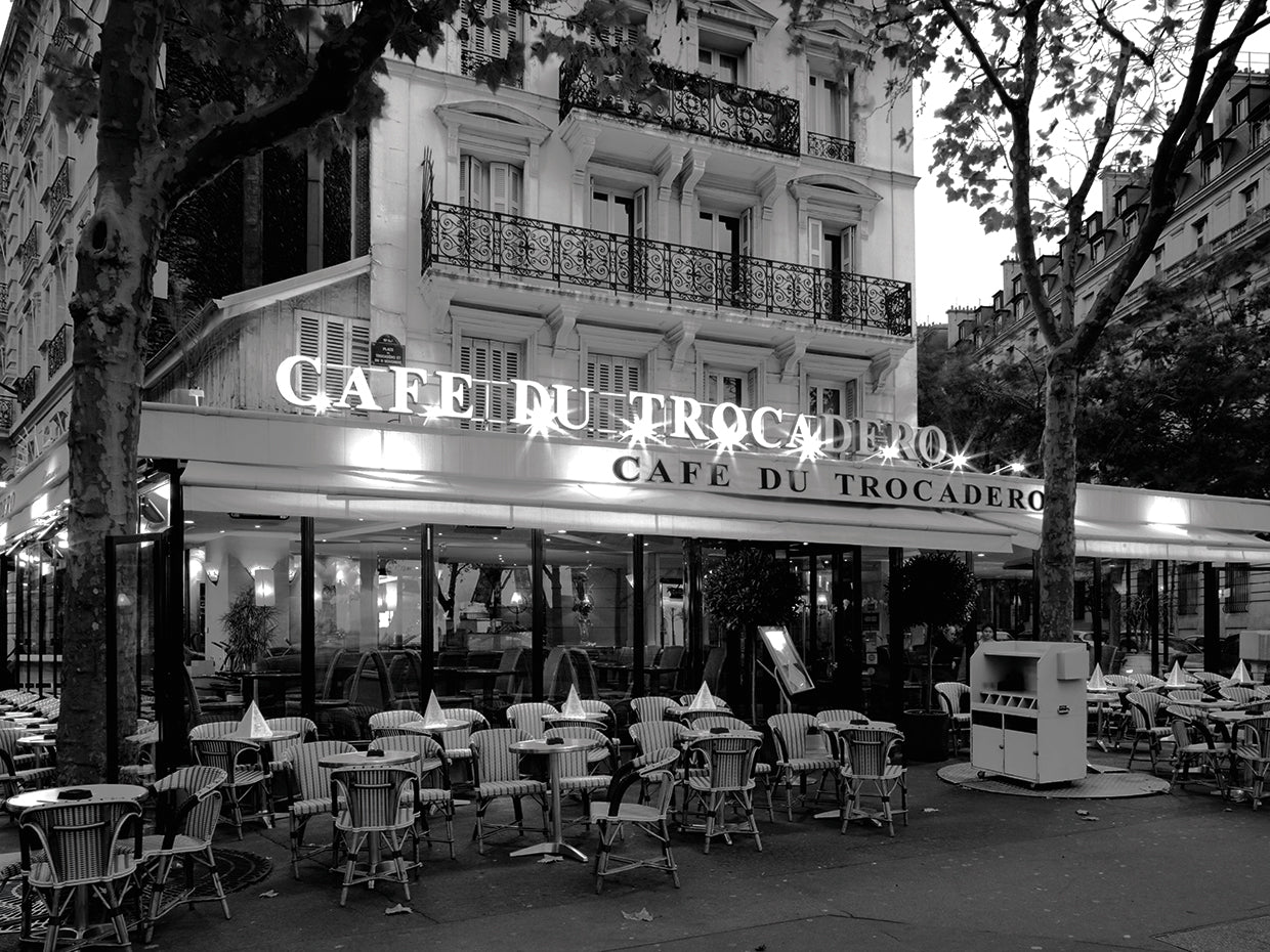 Bon Matin Café París Lienzo