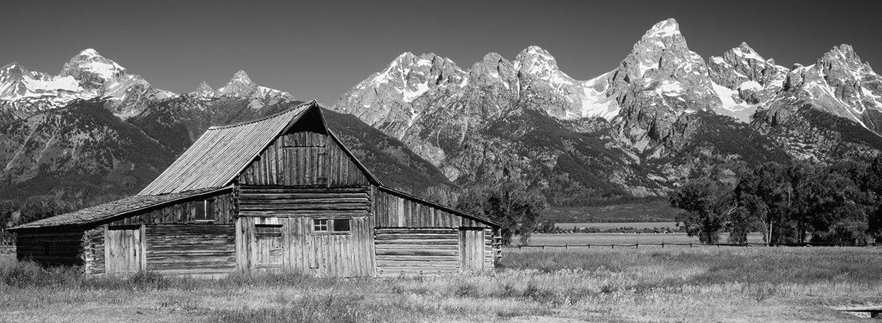 Weathered Western Barn