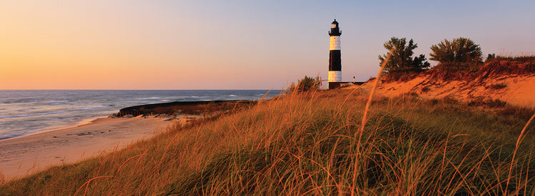 Lighthouse Stripes Michigan