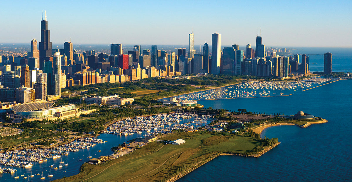 Touring Chicago Aerial