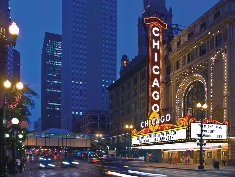 Chicago Theater Marquee