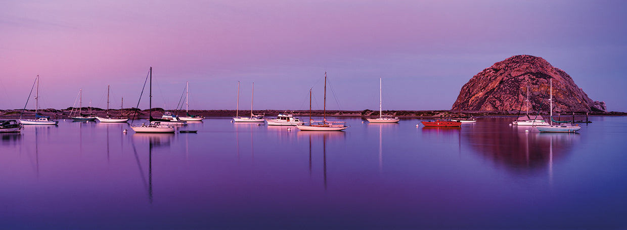 Barcos del puerto de Morro Bay Lienzo