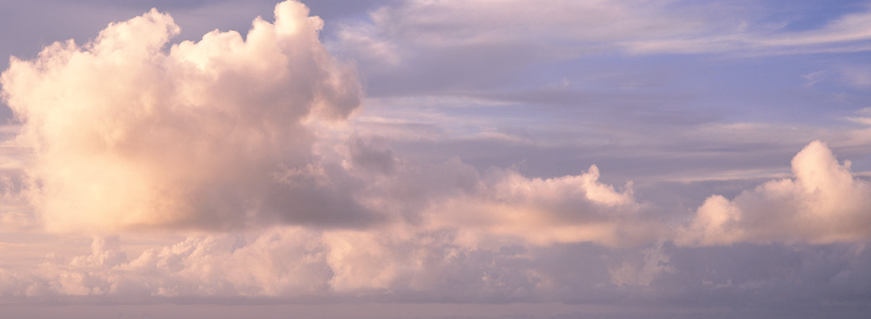 Sunset Drifting Clouds