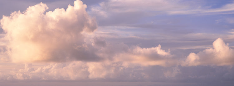 Sunset Drifting Clouds