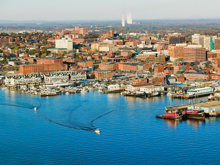 Puerto de Portland Maine Lienzo