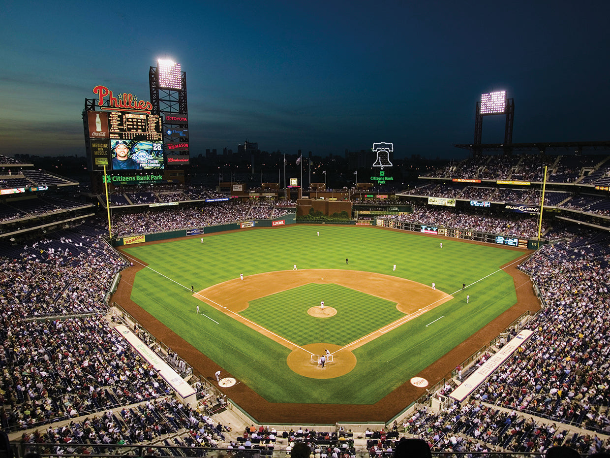 Aficionados al béisbol de Filadelfia Lienzo