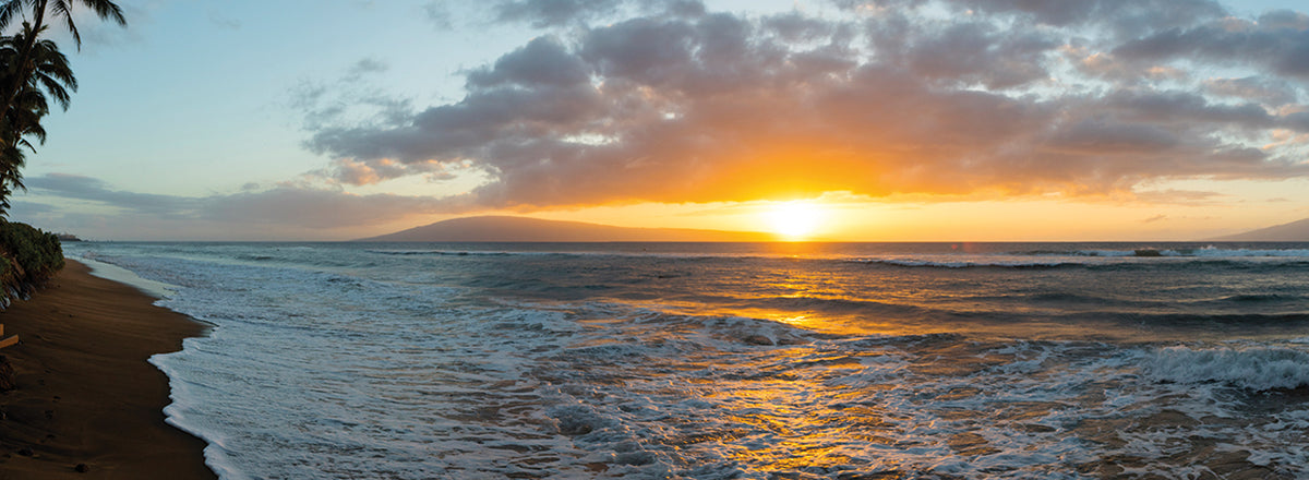Gold and Silver Sunset