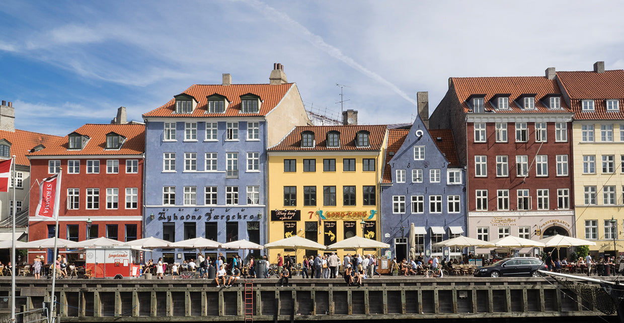 Colores de Copenhague Lienzo