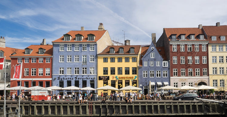 Colores de Copenhague Lienzo