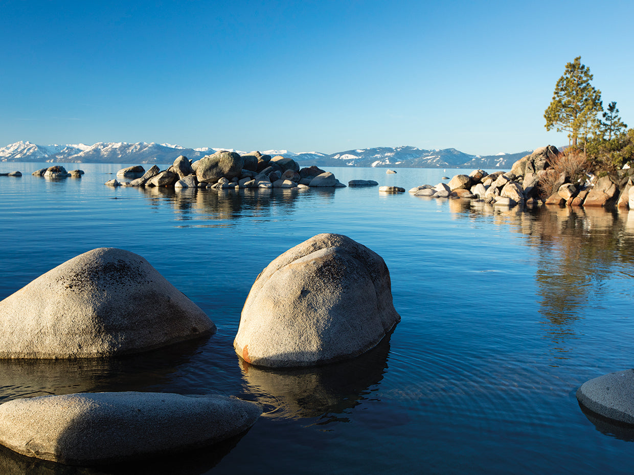 Rocas caídas del lago Tahoe Lienzo