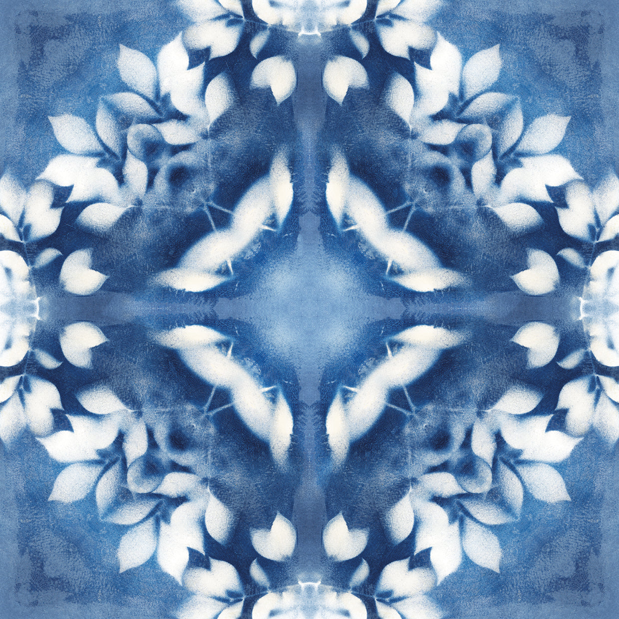 Navy Nature Kaleidoscope I