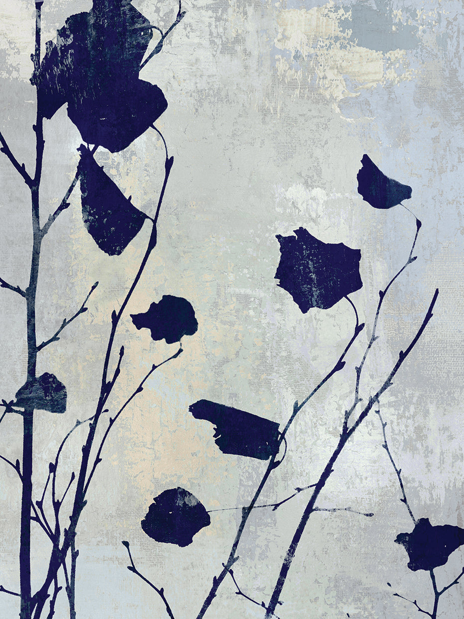 Nature Silhouette Blue III