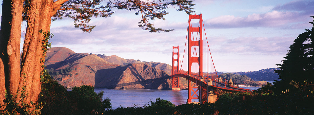 Sombras de Golden Gate Lienzo