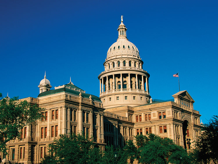 Capitolio de Austin TX Lienzo