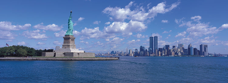 Puntos de referencia frente al mar de Nueva York Lienzo