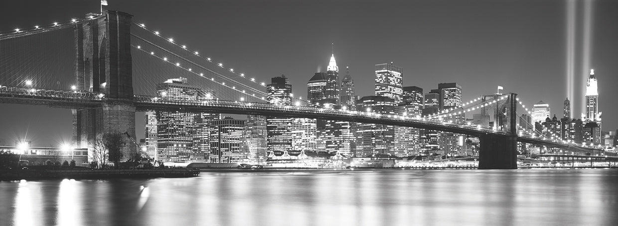 En la noche de Nueva York Lienzo